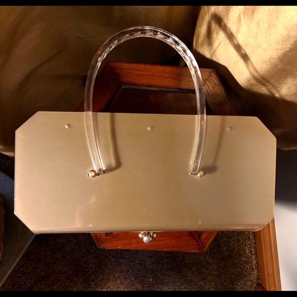 Vintage 1950s Handbag by Charles S Kahn of Miami. - Picture 7 of 12